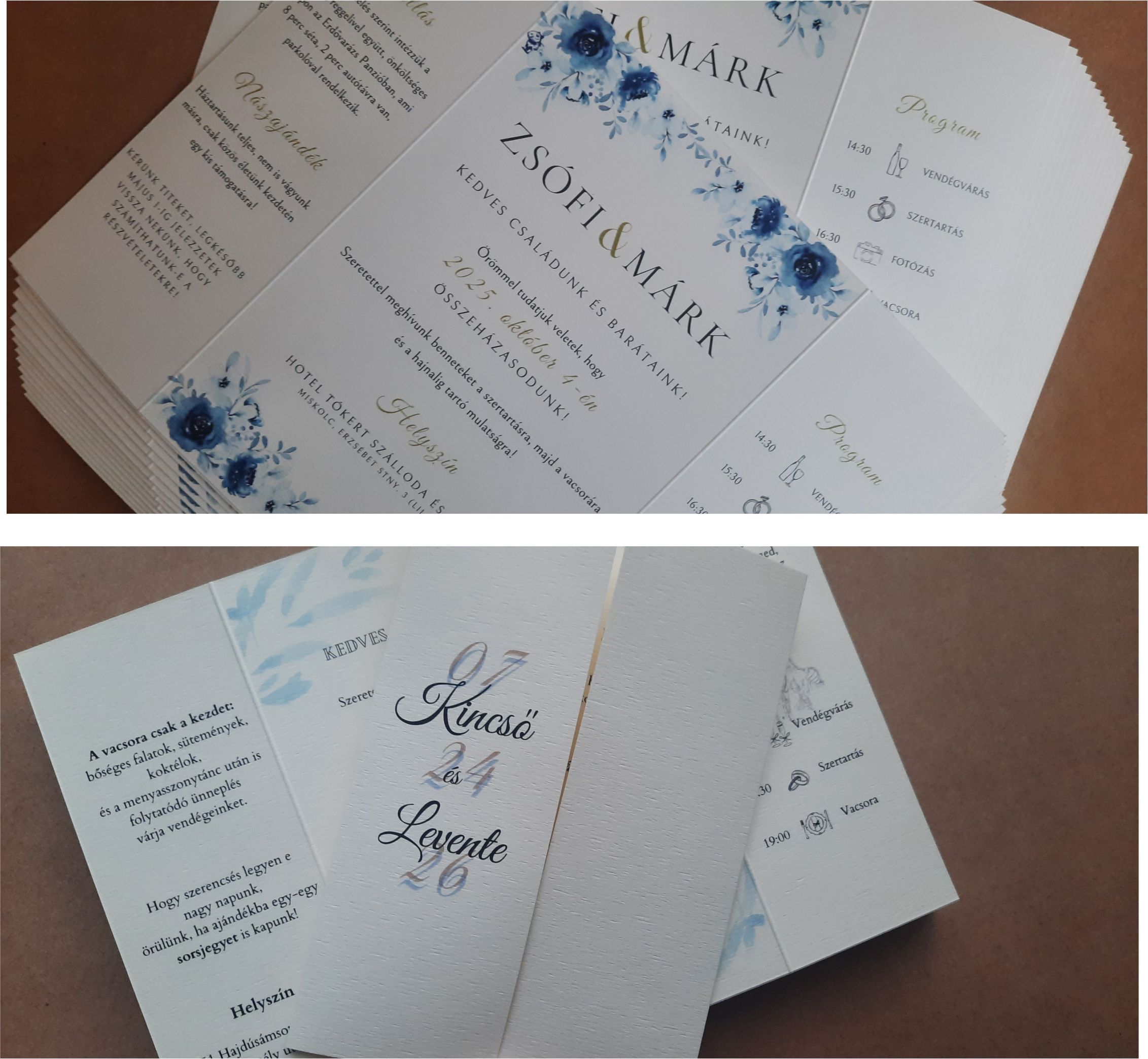 Canva meghívók kinyitható web2 kinyitaható esküvői meghívó canva